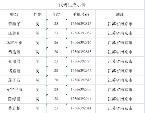 导入模版